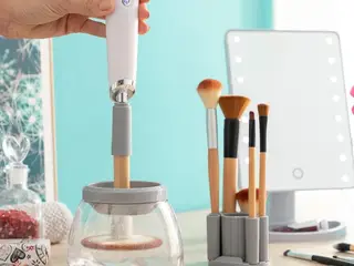 Makeupbørsterenser og -tørrer Maklin