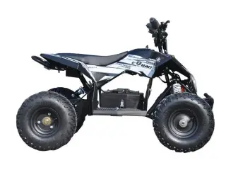 Elektrisk Børne-ATV – Sort | Stilhed, Sikkerhed & Sjov i Én Pakke!