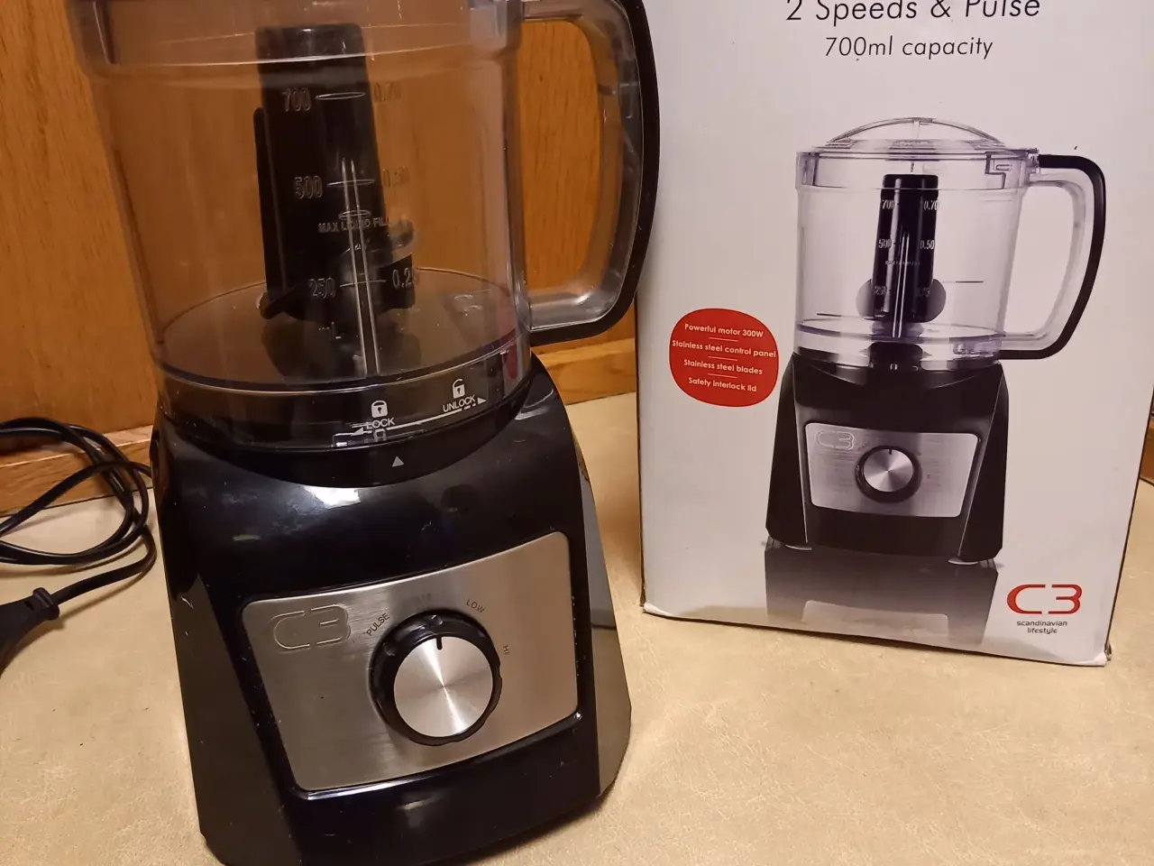 Billede 1 - Food Chopper/Mini hakker - 700 ml.