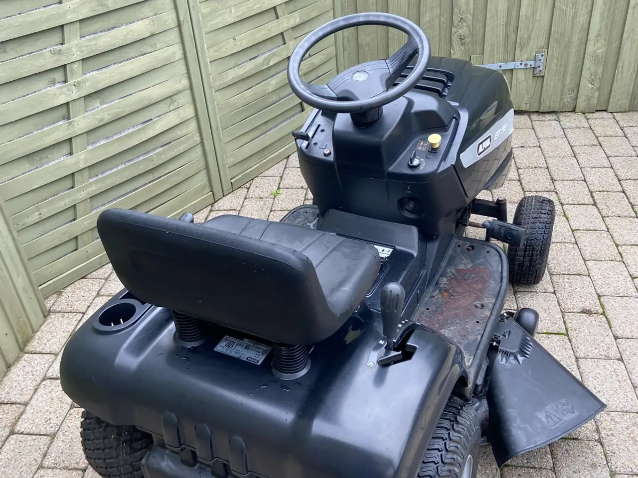 Billede 4 - Alpina BT 98 havetraktor/plæneklipper i sort med s