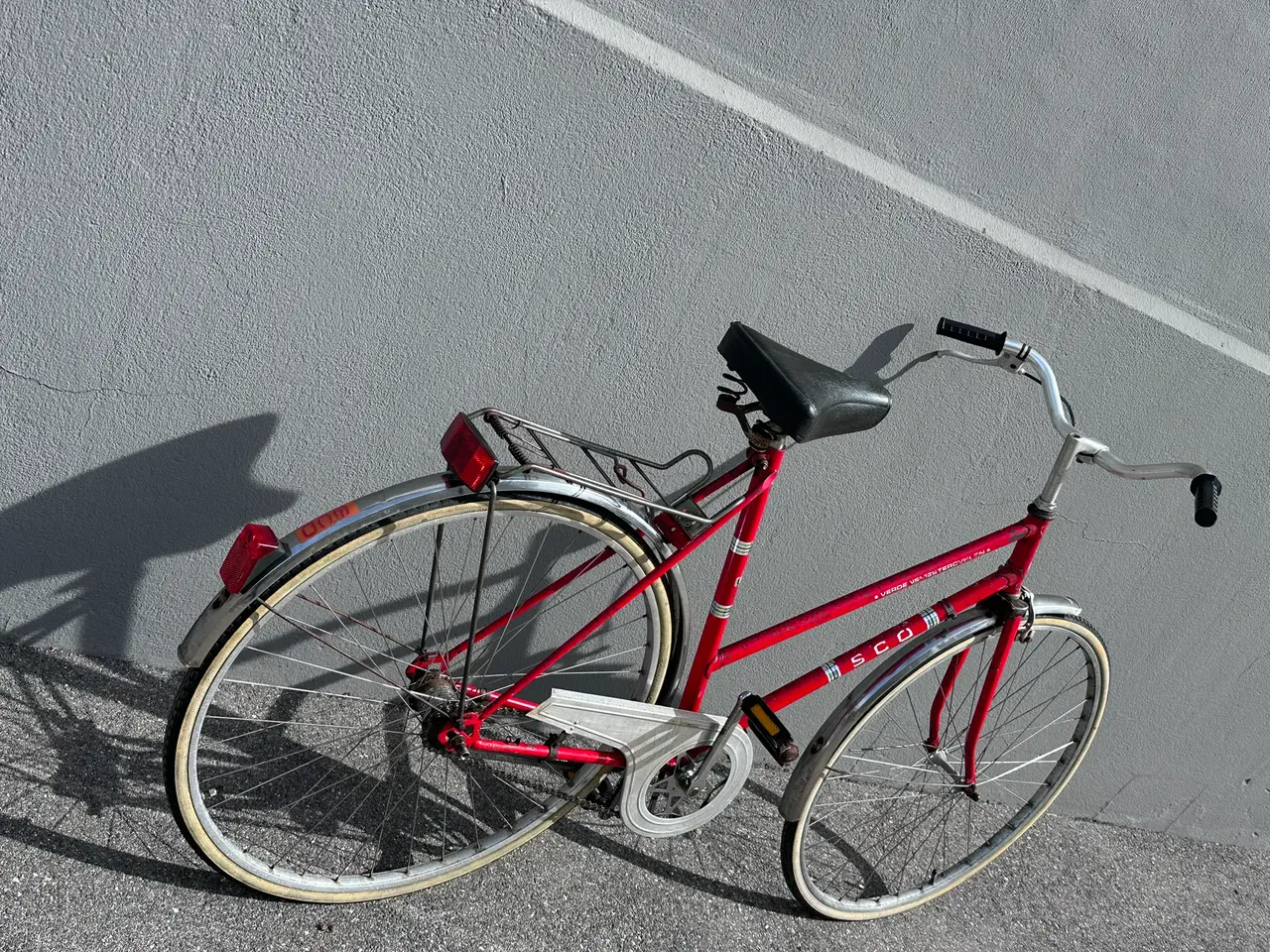 Billede 4 - Rød S.C.O. retro Verdensmestercyklen