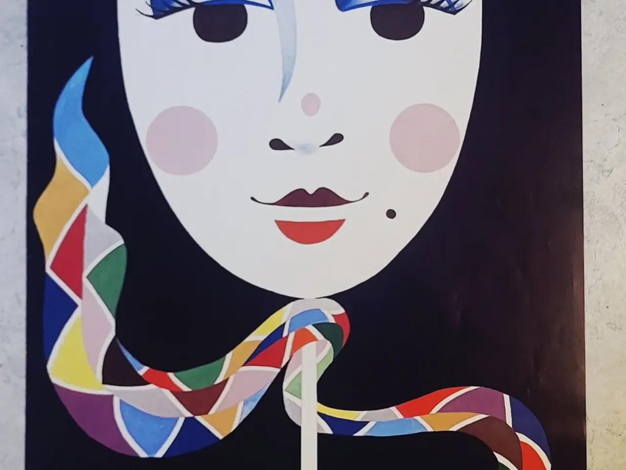 Billede 1 - Original DSB plakat - Helge Refn, 1984