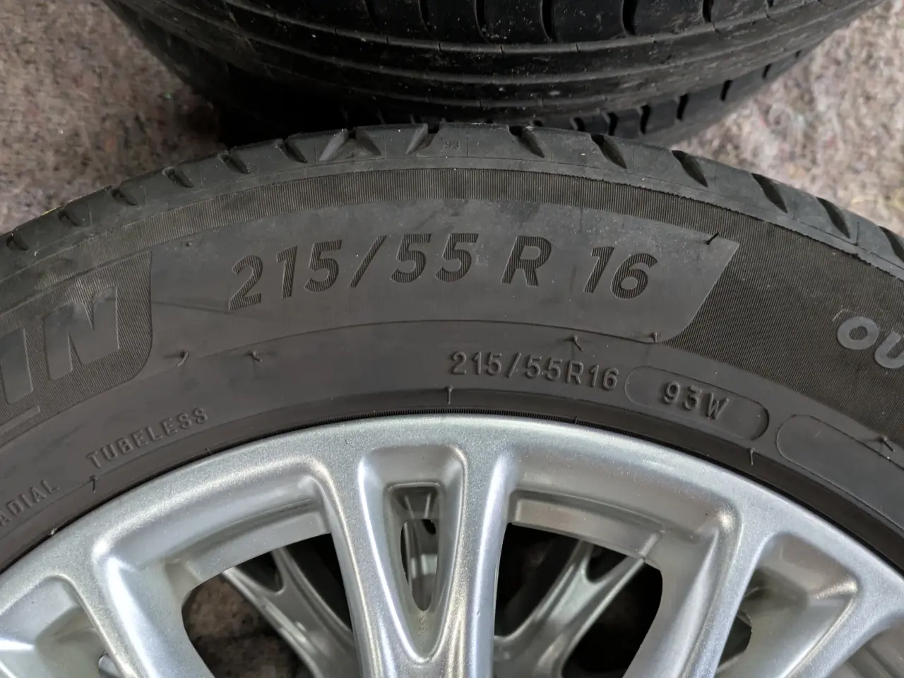 Billede 3 - Ford Alufælge med Michelin dæk