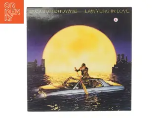 Jackson Browne - Lawyers in Love LP fra Asylum Records