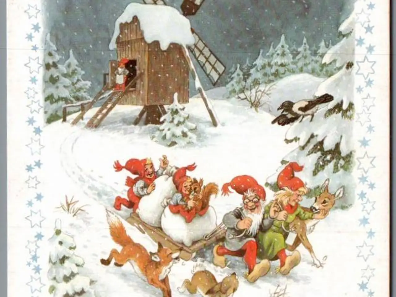 Billede 1 - Hansen, Vilhelm - Julekort - Brugt