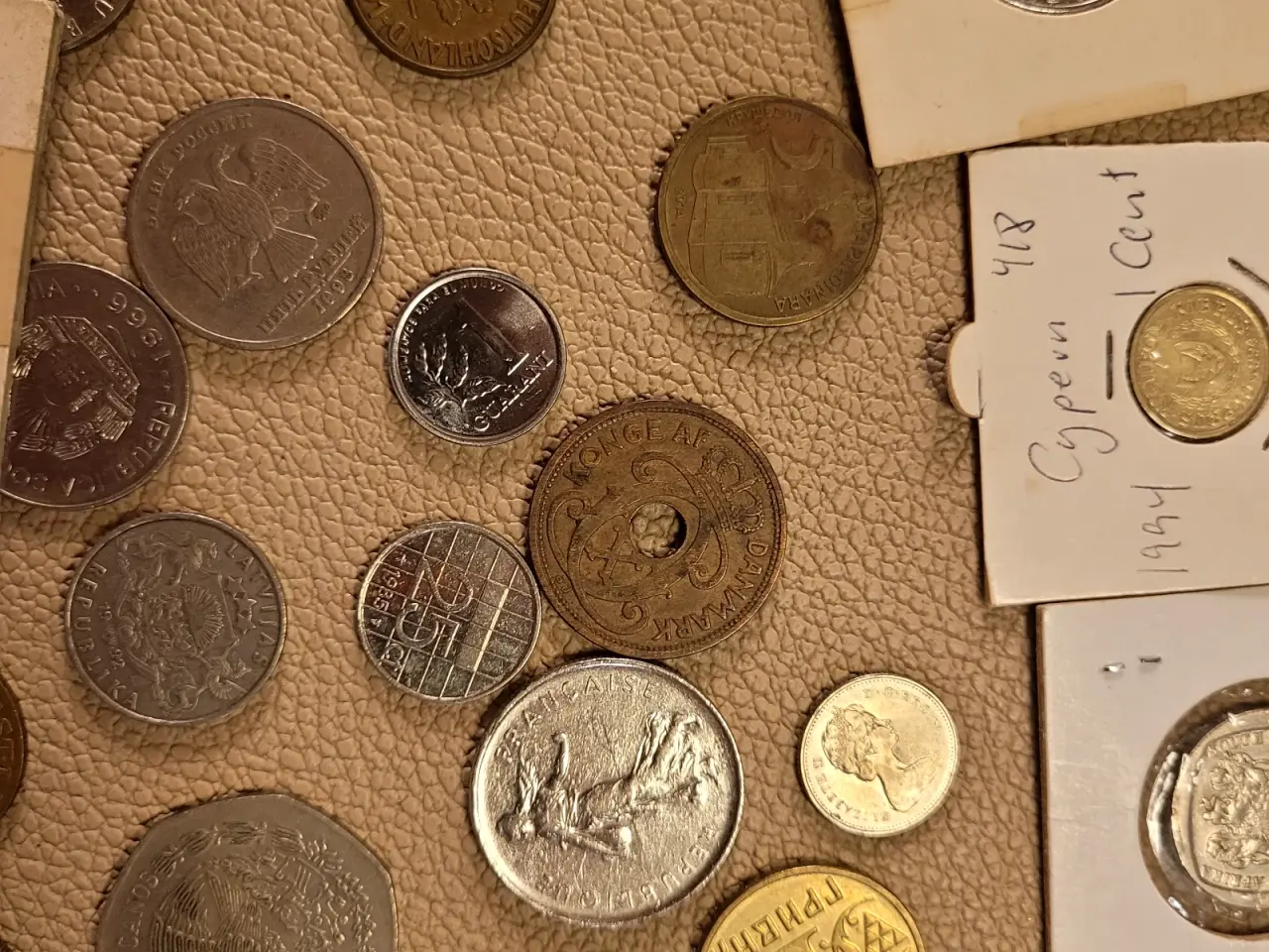 Billede 7 - Stor møntsamling – 43 lande