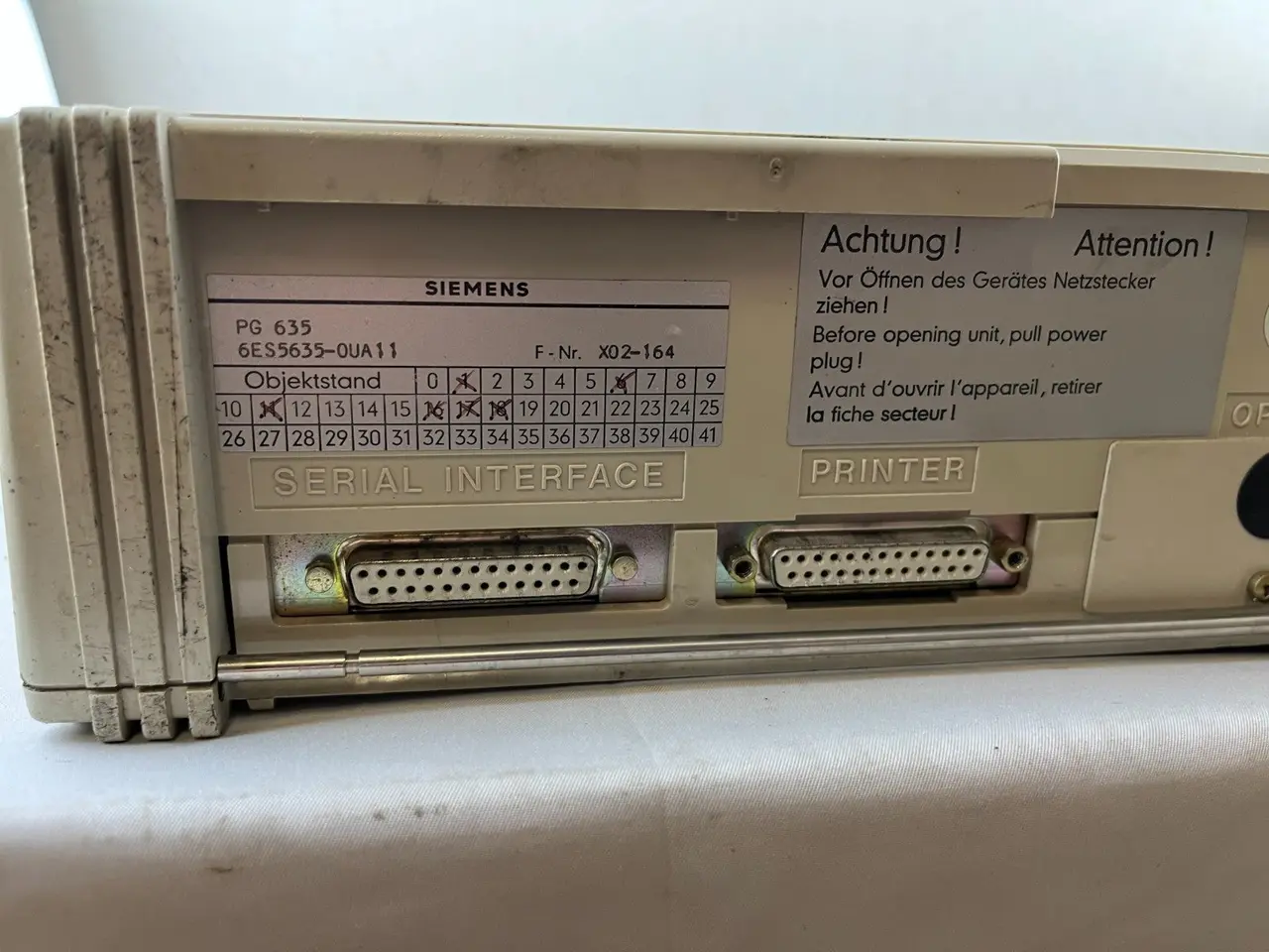 Billede 2 - Siemens PG 635 6ES5635-0UA11 SIMATIC S5