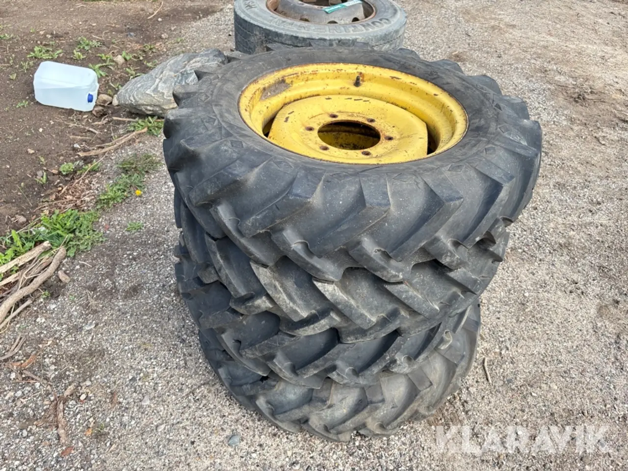 Billede 6 - Hjul til traktor Goodyear - 4 styk