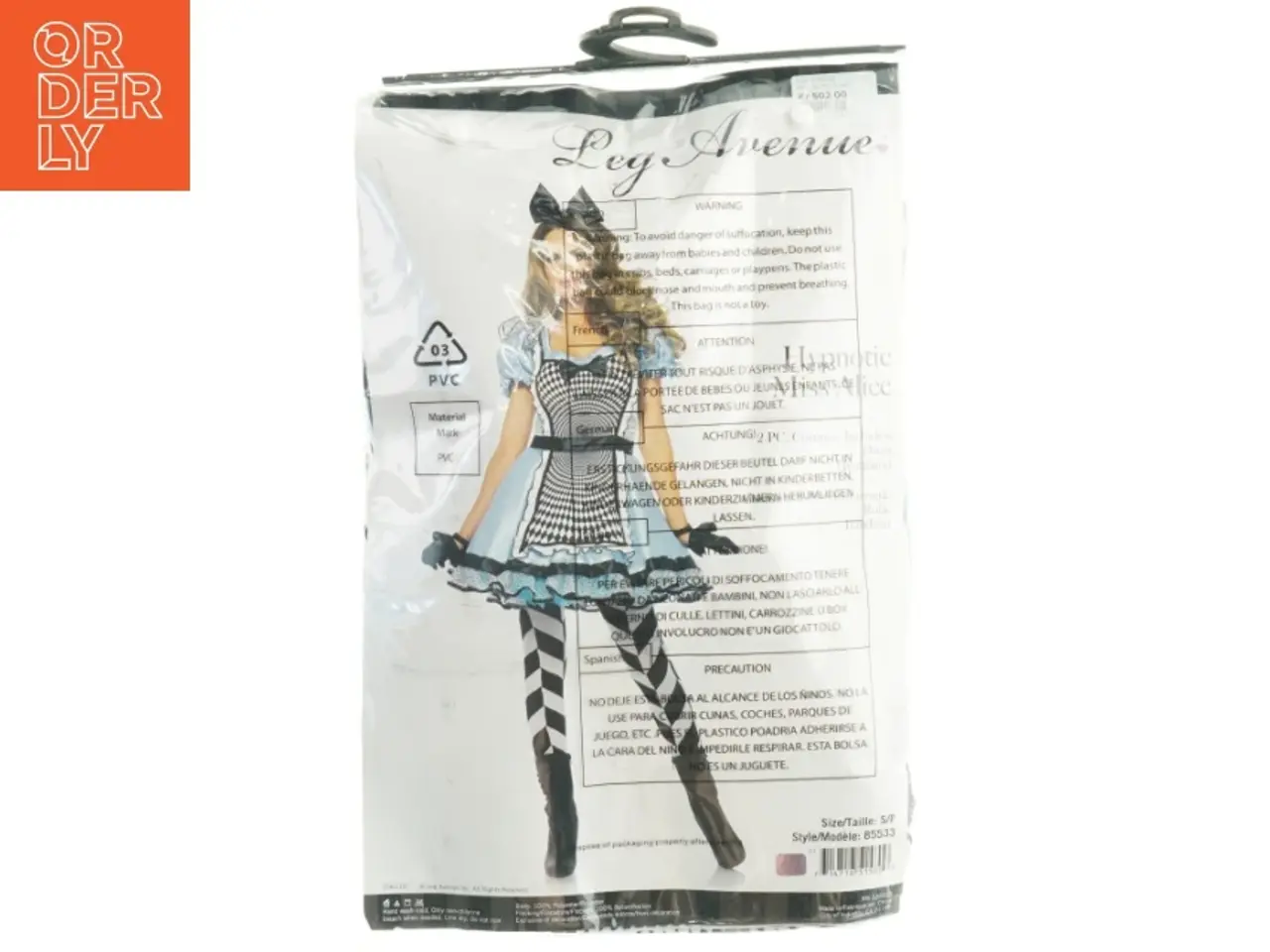 Billede 1 - Kostume Alice i Eventyrland (str. S)