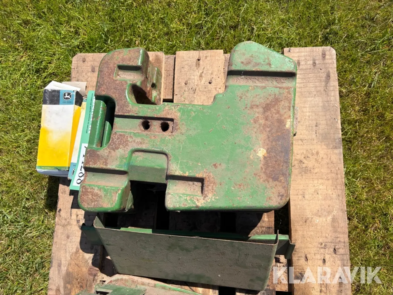 Billede 7 - Vægtklodser John Deere 5 styk x 50 kg
