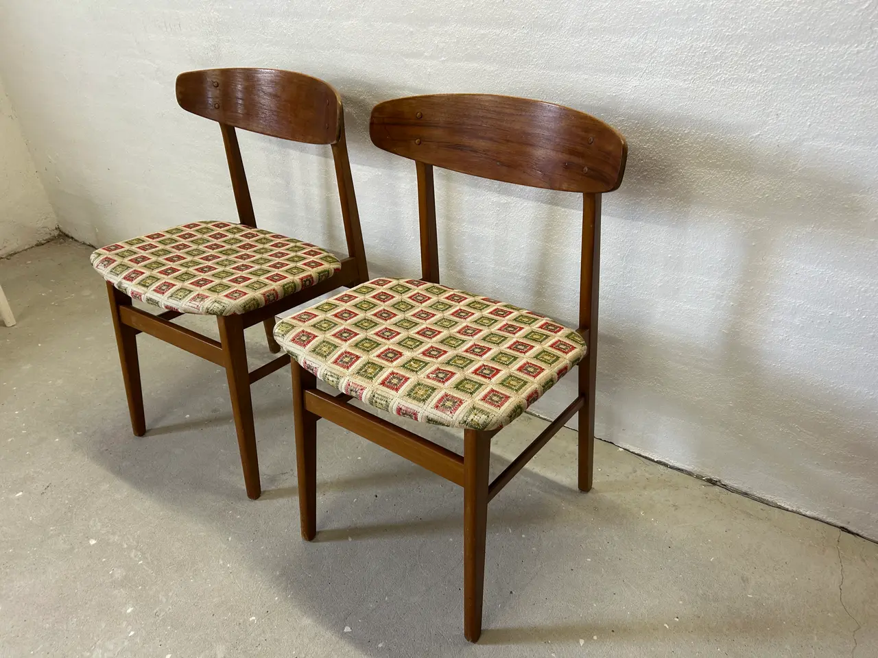 Billede 2 - 2 stk. Farstrup Model 210 spisebordsstole – Dansk 