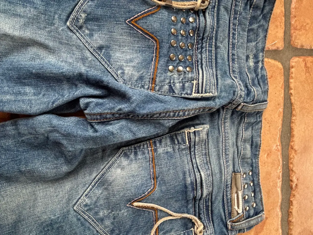 Billede 11 - Diesel jeans str 140 blå pige bomuld