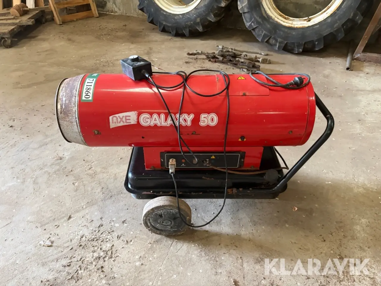 Billede 2 - Varmekanon AXE Galaxy 50 45 kW