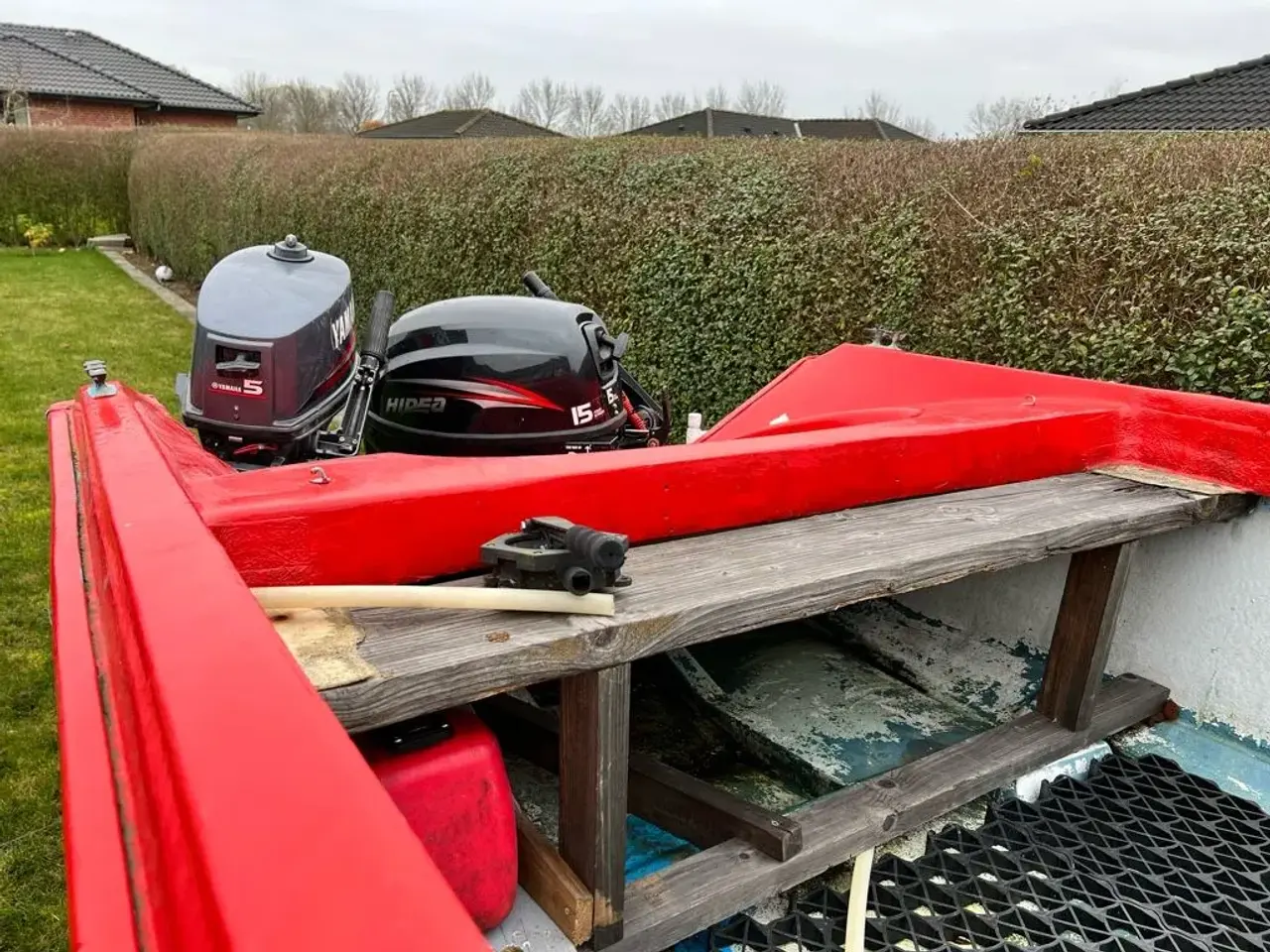 Billede 5 - Jolle med 2  motor