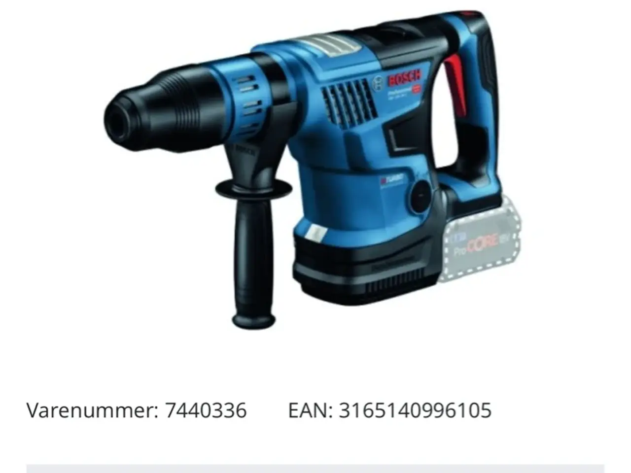 Billede 4 - BOSCH Borehammer kraftig
