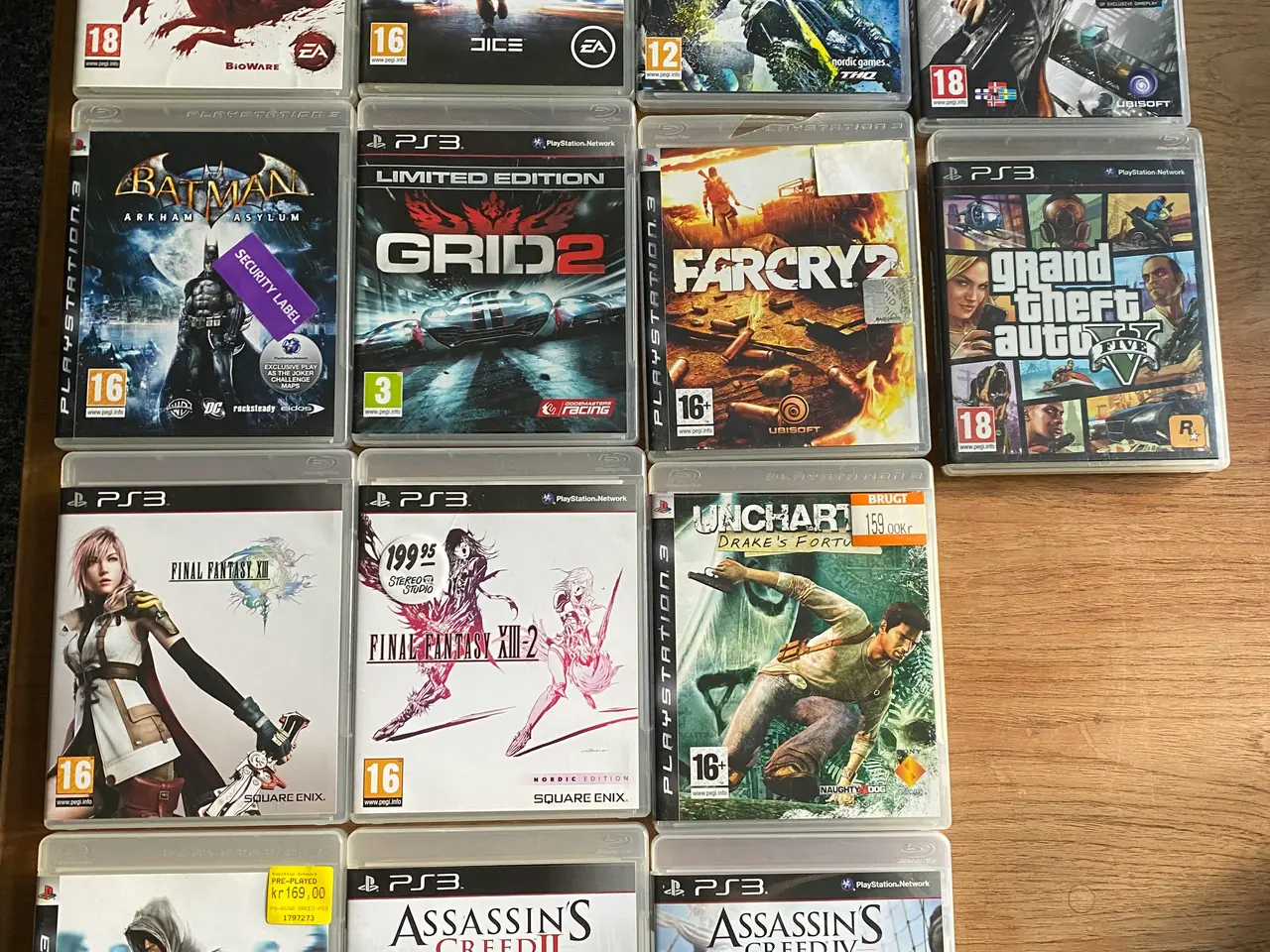 Billede 1 - Samling af 14 PS3 spil