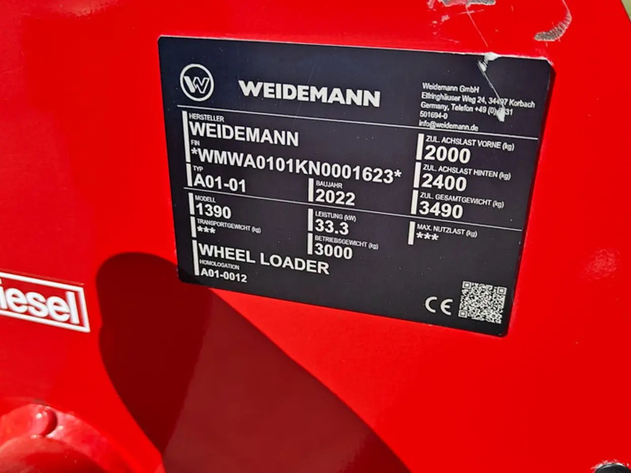 Billede 20 - Weidemann 1390 Plus