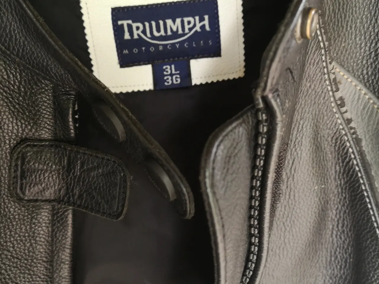 Billede 4 - Triumph læder motorcykeljakke