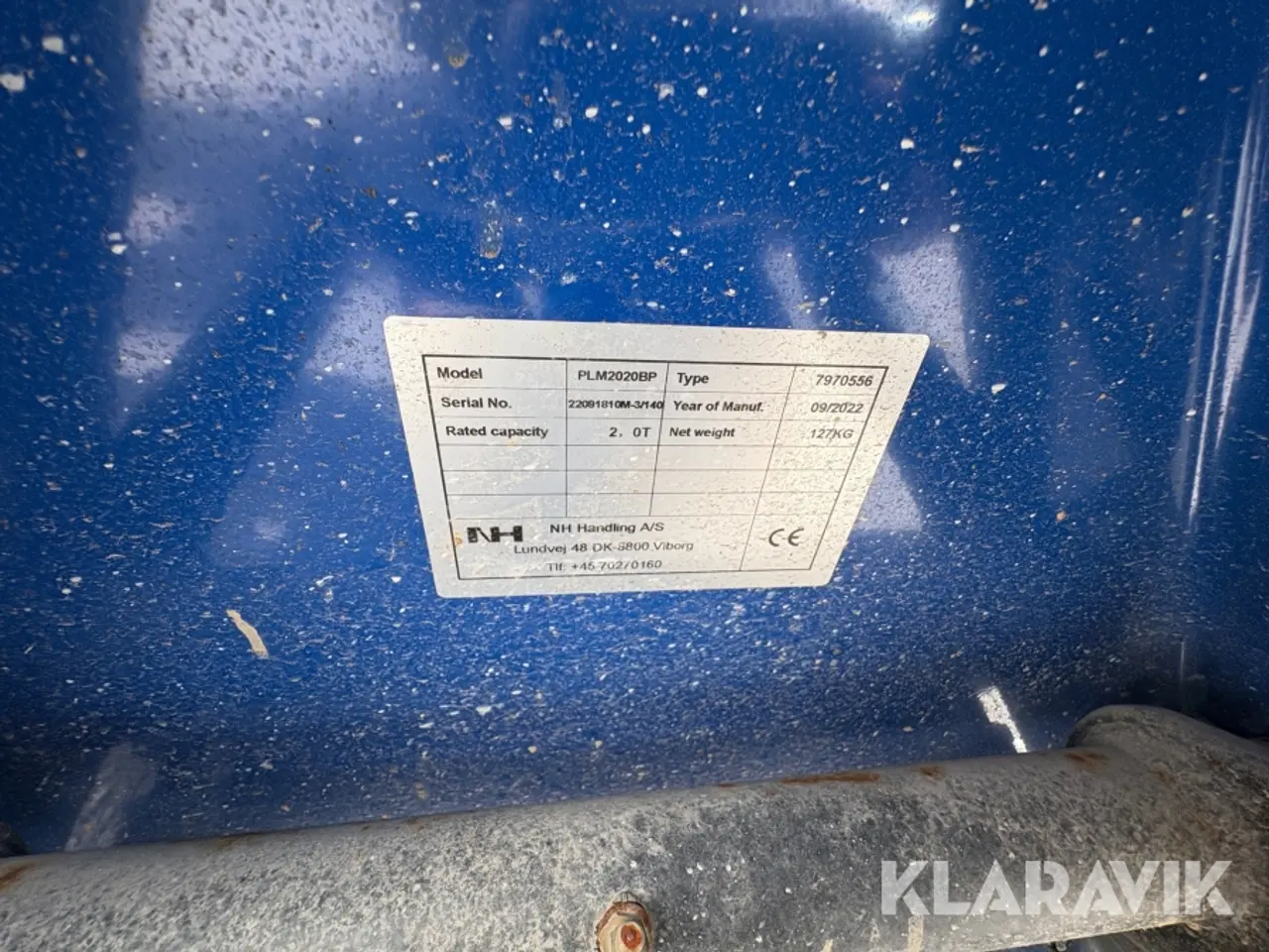 Billede 12 - Palleløfter NH PLM2020BP