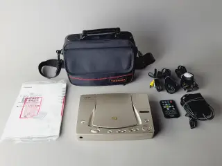⭐️: Toshiba SD-P420 – Super kompakt bærbar DVD-afs