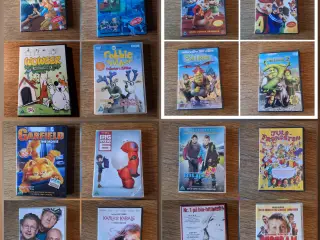 DVD film - 5kr/stk. Samlet køb kan sendes.