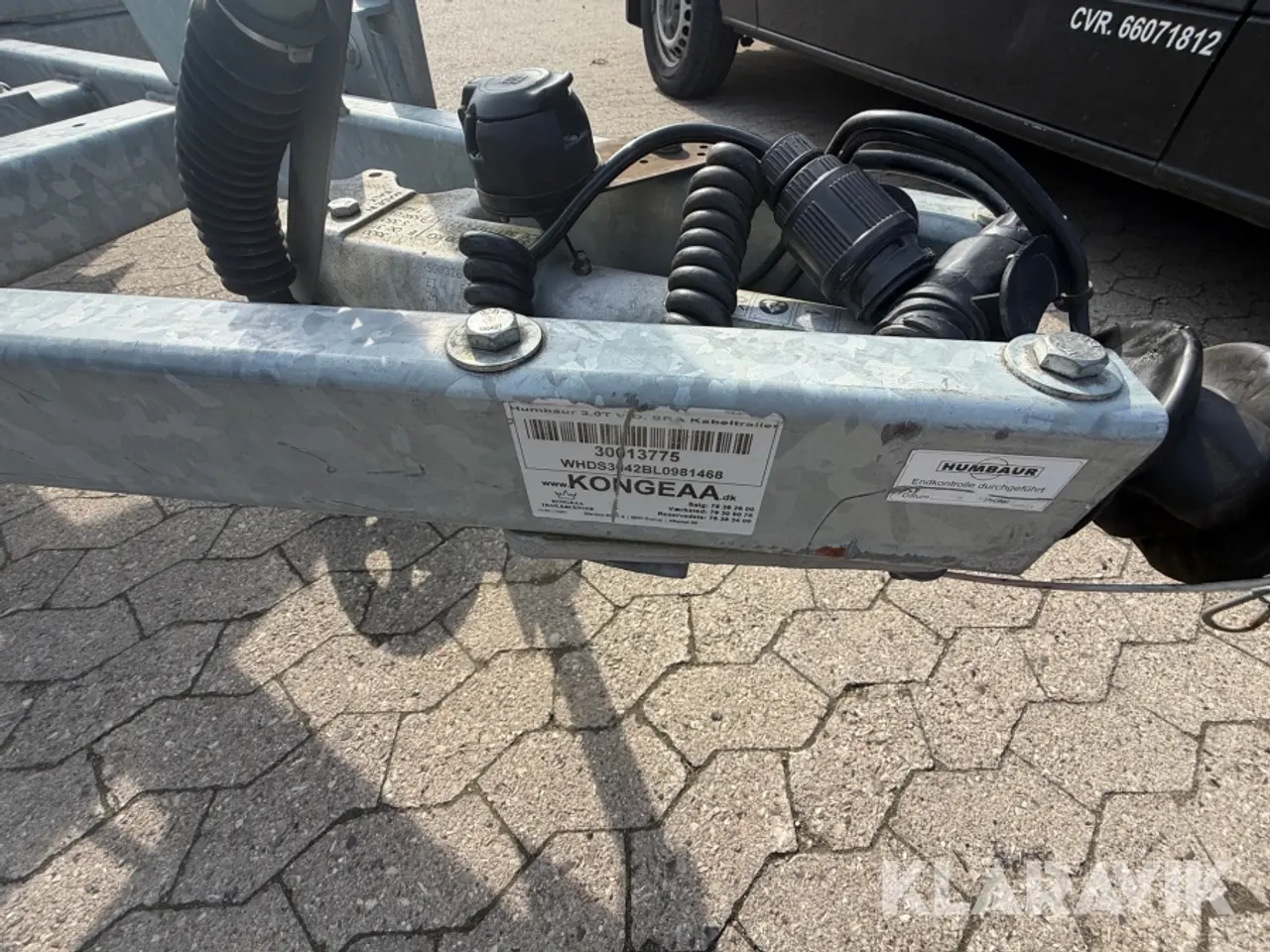Billede 8 - Kabeltrailer Humbaur SRA 3000 3.000 kg