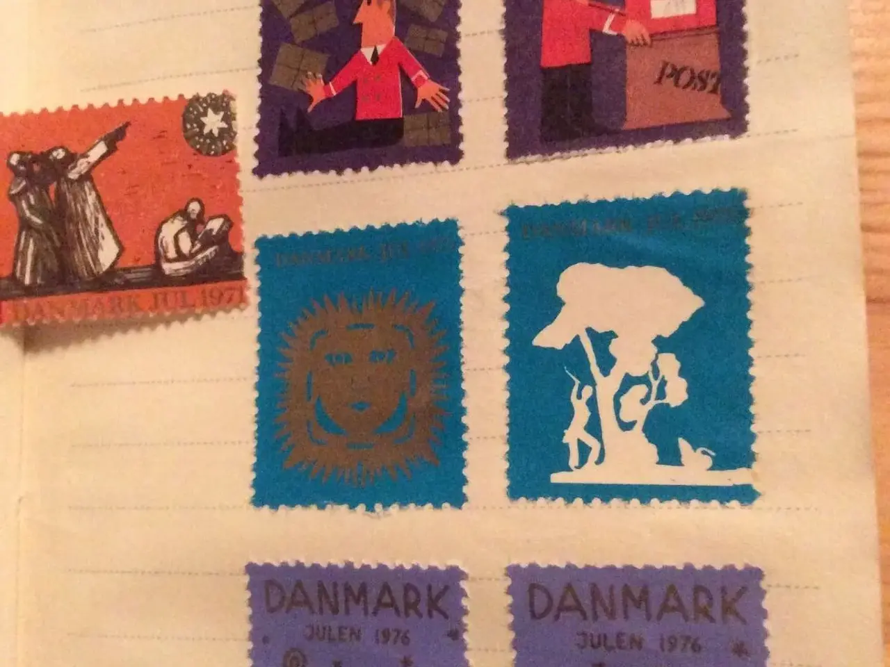 Billede 10 - 1909-1976 - 53 julemærker