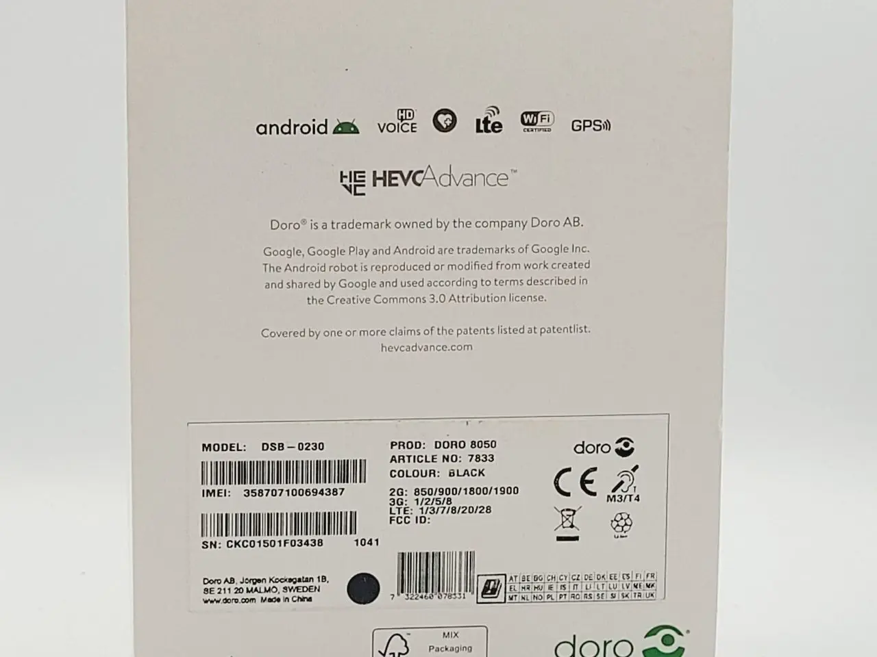 Billede 2 - ⭐️· Doro 8050 - Brugervenlig mobiltelefon (DEFEKT)