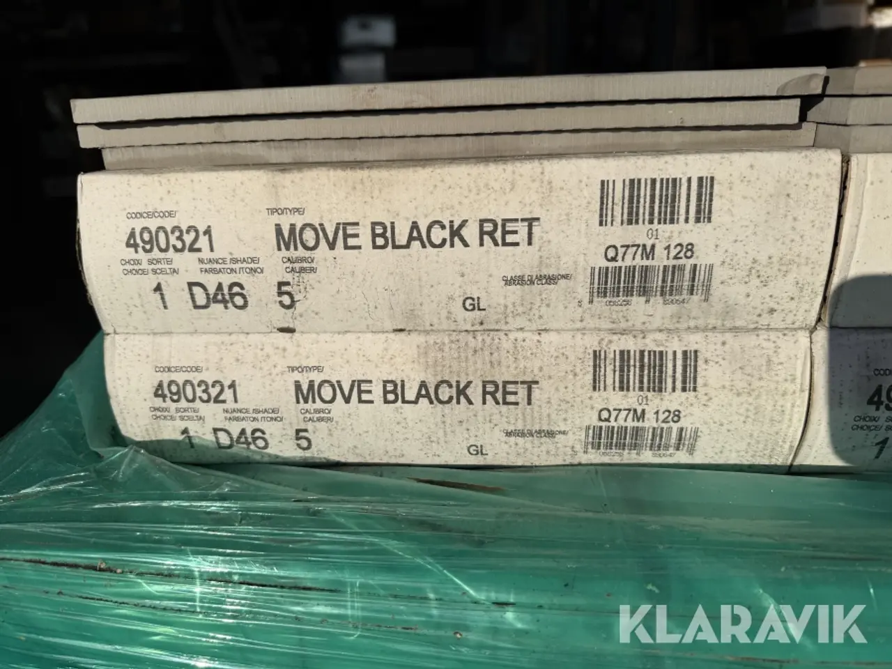 Billede 6 - Klinker Gazzini Move black rett 30x60 50,76m2