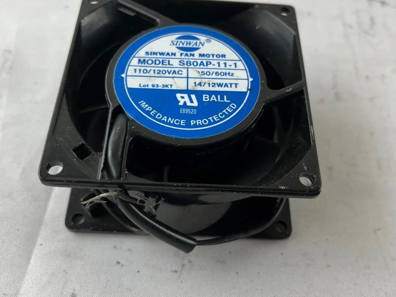 Billede 3 - Sinwan S80AP-11-1 110/120VAC Ball Bearing Cooling