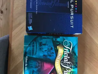 2 gamle Trivial Pursuit spil