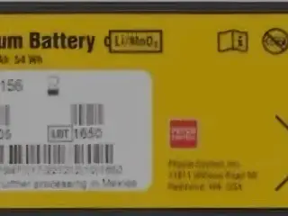 Lifepak 1000 batteri