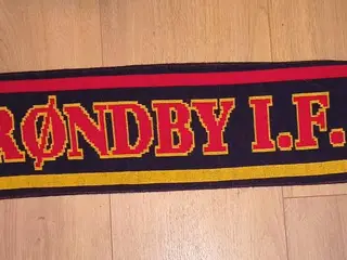 BRØNDBY IF RETRO HALSTØRKLÆDE, 145 CM