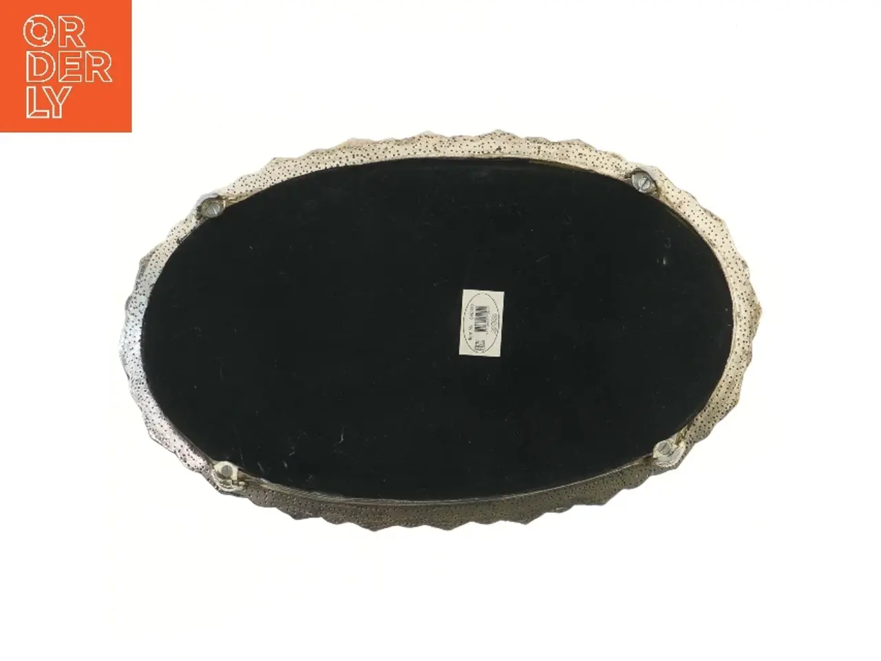 Billede 2 - Oval dekoreret bakke (str. 40x25 cm)