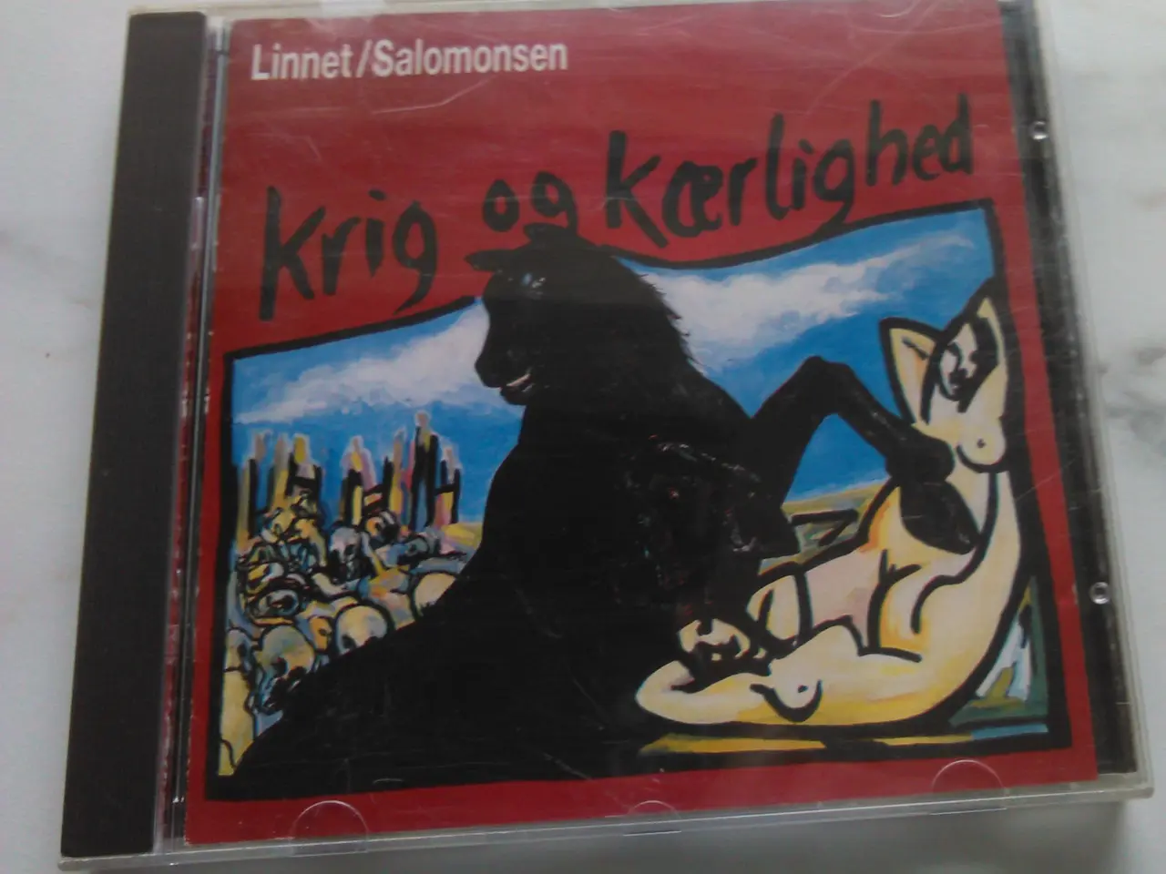 Billede 1 - LINNET/SALOMONSEN: Krig Og Kærlighed (1990 