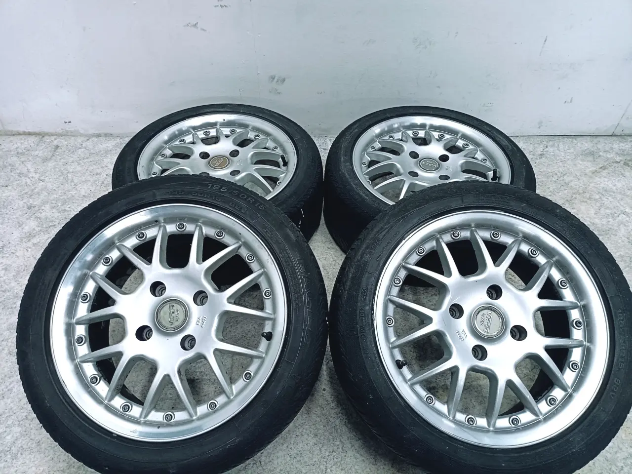 Billede 3 - 4x114,3 15" ET40 nav 70,1ø Viper fælge