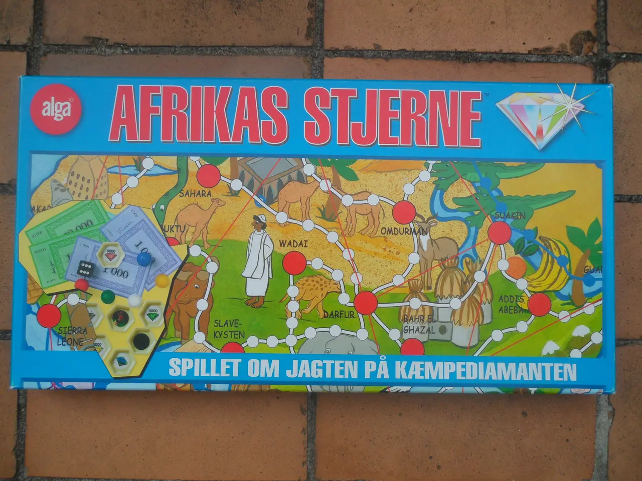 Billede 1 - Afrikas Stjerne Brætspil