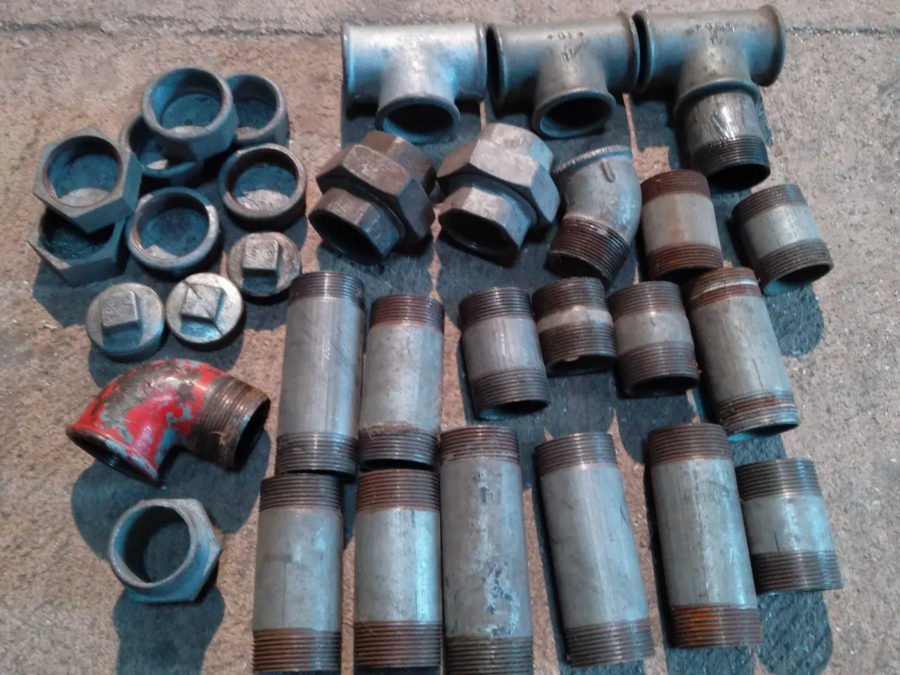Billede 2 - 1 1/2" rør fittings. Vvs
