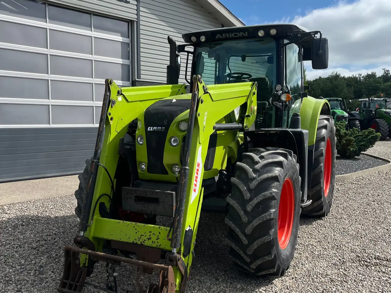 Billede 8 - CLAAS Arion 610 Med frontlæsser