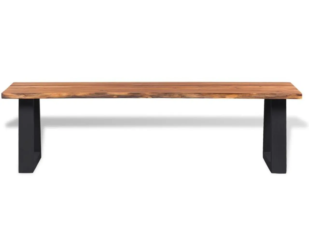 Billede 2 - Bænk i massivt akacietræ - 160 cm