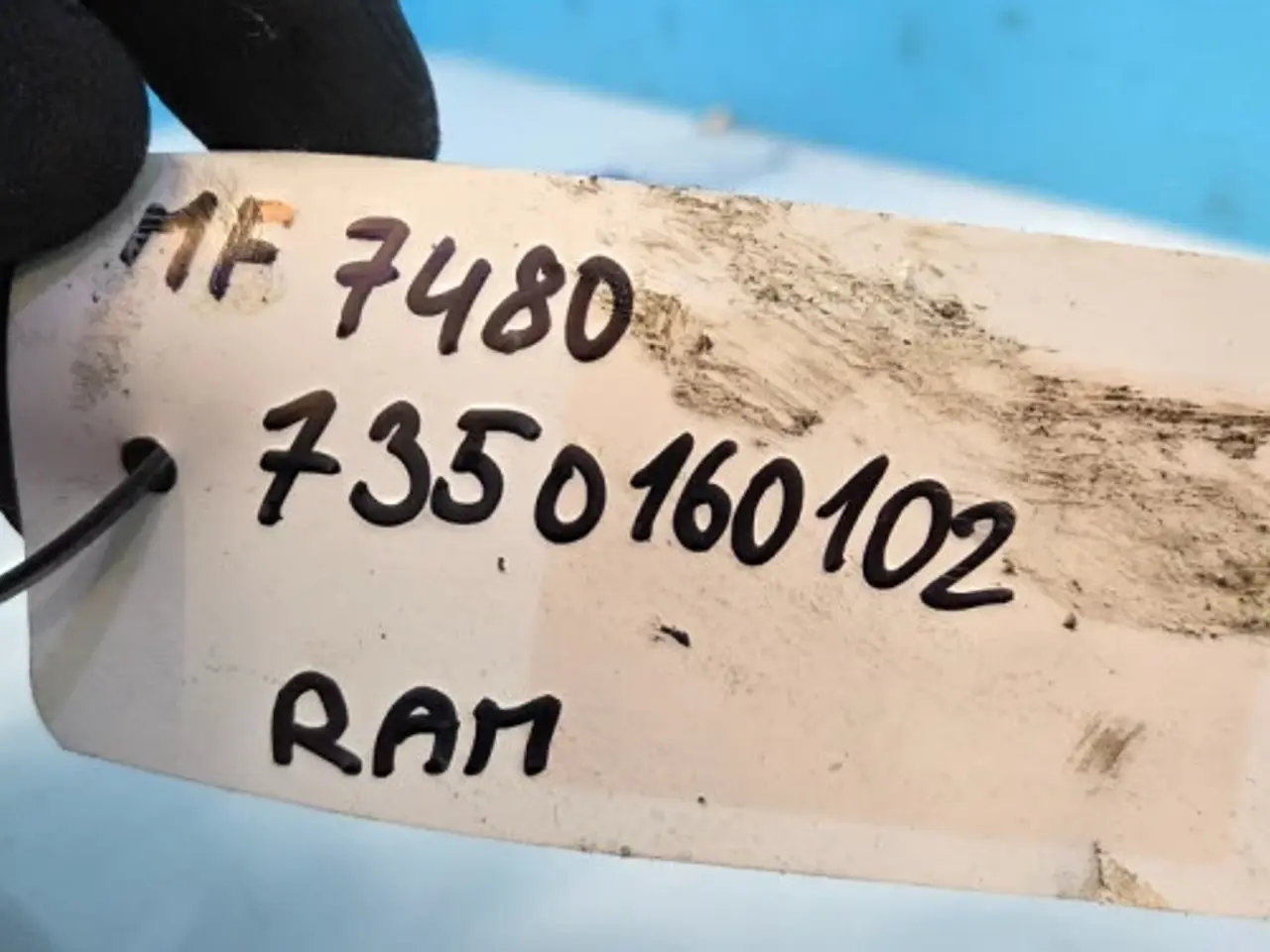 Billede 13 - Massey Ferguson 7480 Hydraulikcylinder 7350160102