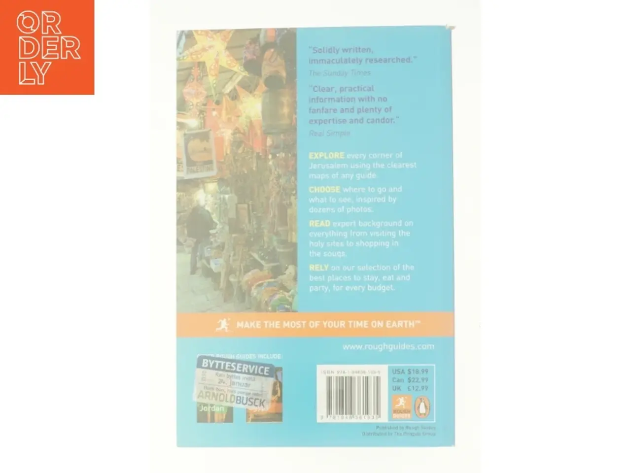 Billede 3 - Rough Guide to Jerusalem by F, Jacobs, Daniel Rough Guides Staff af Daniel Jacobs (Bog)