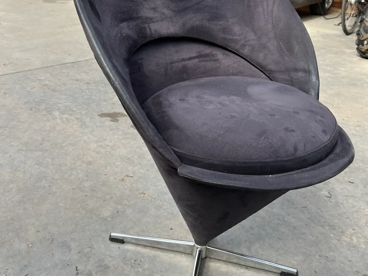 Billede 1 - Verner Panton Cone chair sort stof
