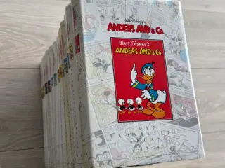 ANDERS AND & CO - DEN KOMPLETTE ÅRGANG 1949-1955