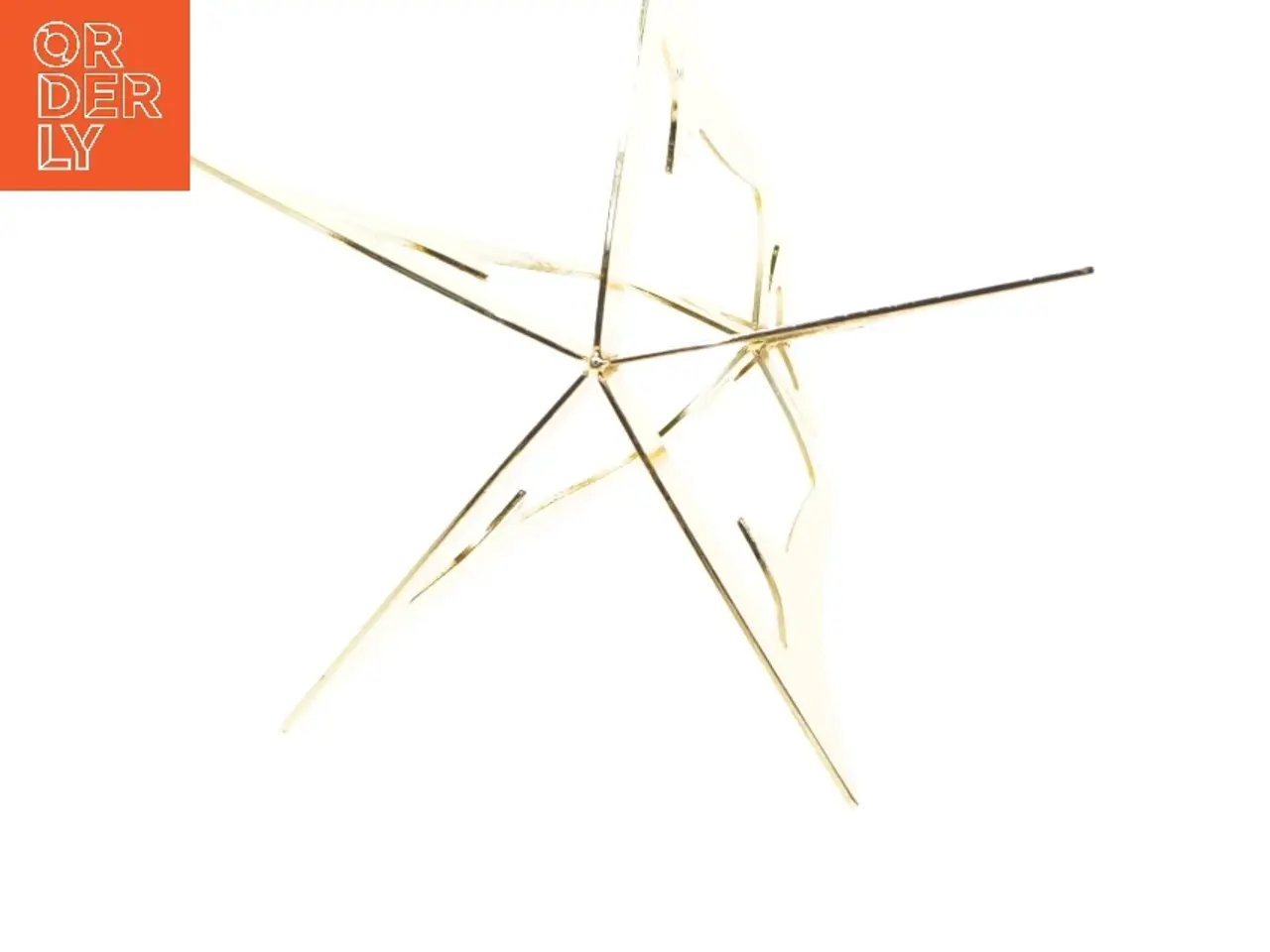 Billede 3 - Guld dekorationsklokke (str. 19 cm)