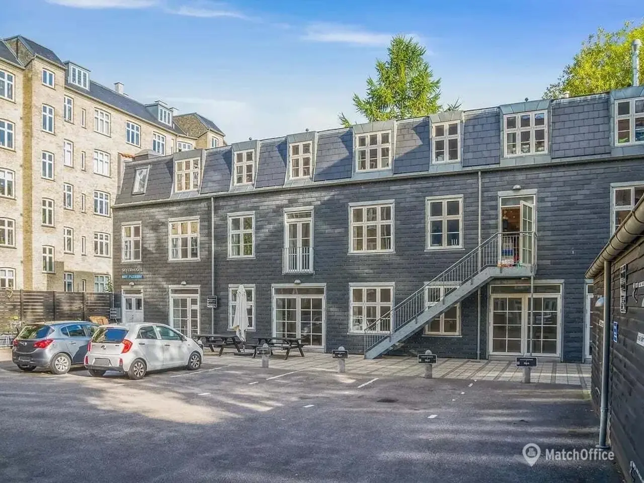 Billede 11 - Fast p-plads i rolig baggård på Frederiksberg
