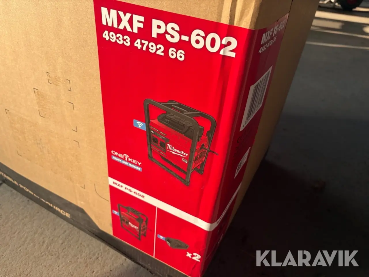 Billede 1 - Generator Milwaukee MXF PS-602