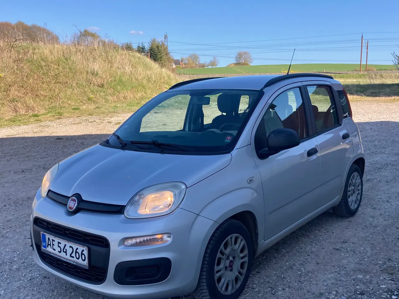 Billede 1 - Fiat Panda 2013 lavt km Nummer 42302170
