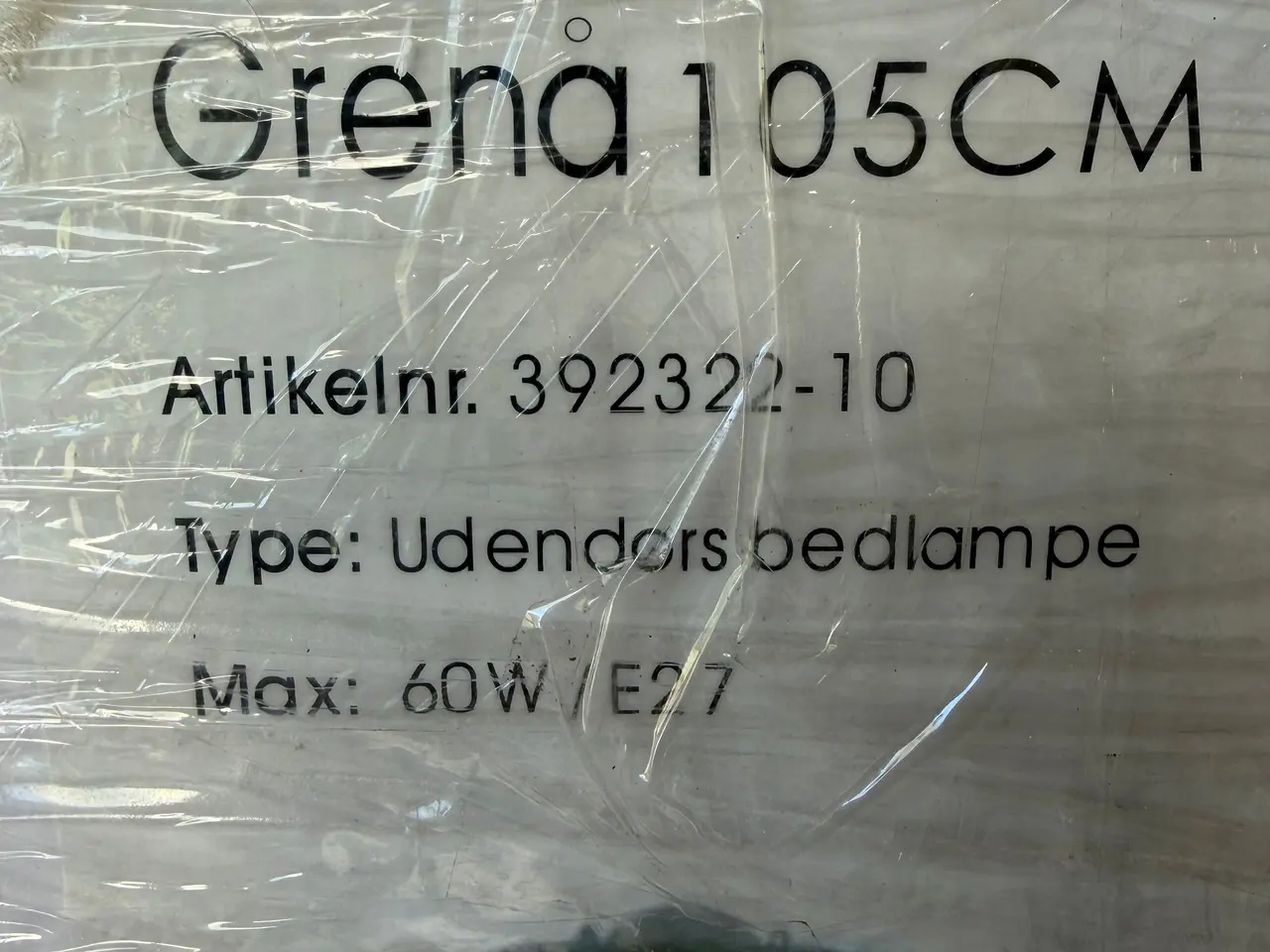 Billede 3 - Grenå bedlamper 105cm
