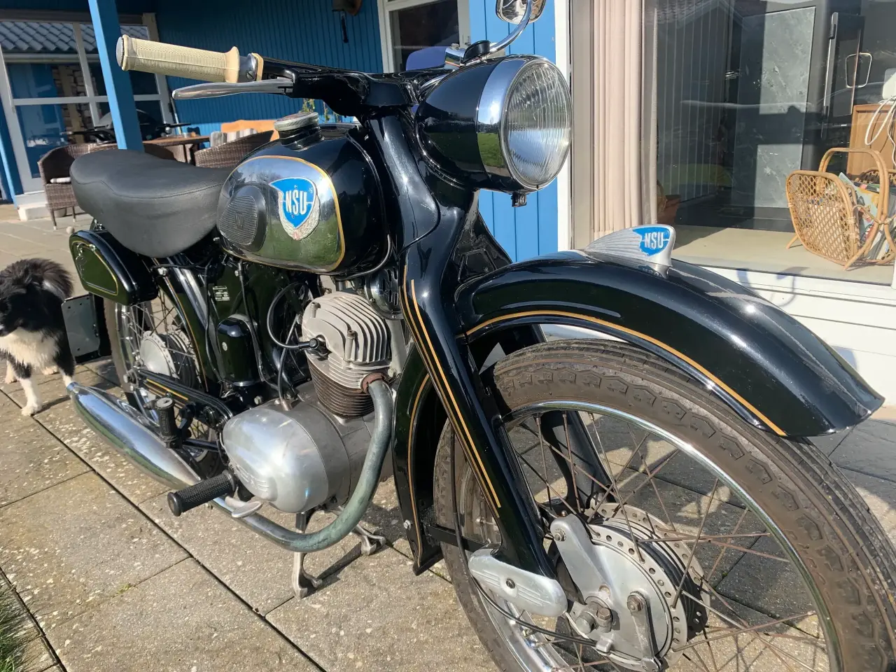 Billede 2 - NSU SUPER FOX OSB 125 cc årg 1954 kilometer 24000